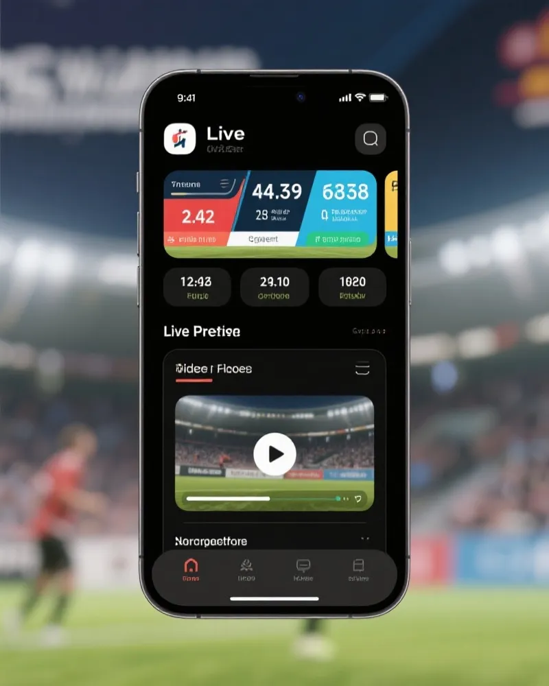 鸭脖体育 移动端应用展示