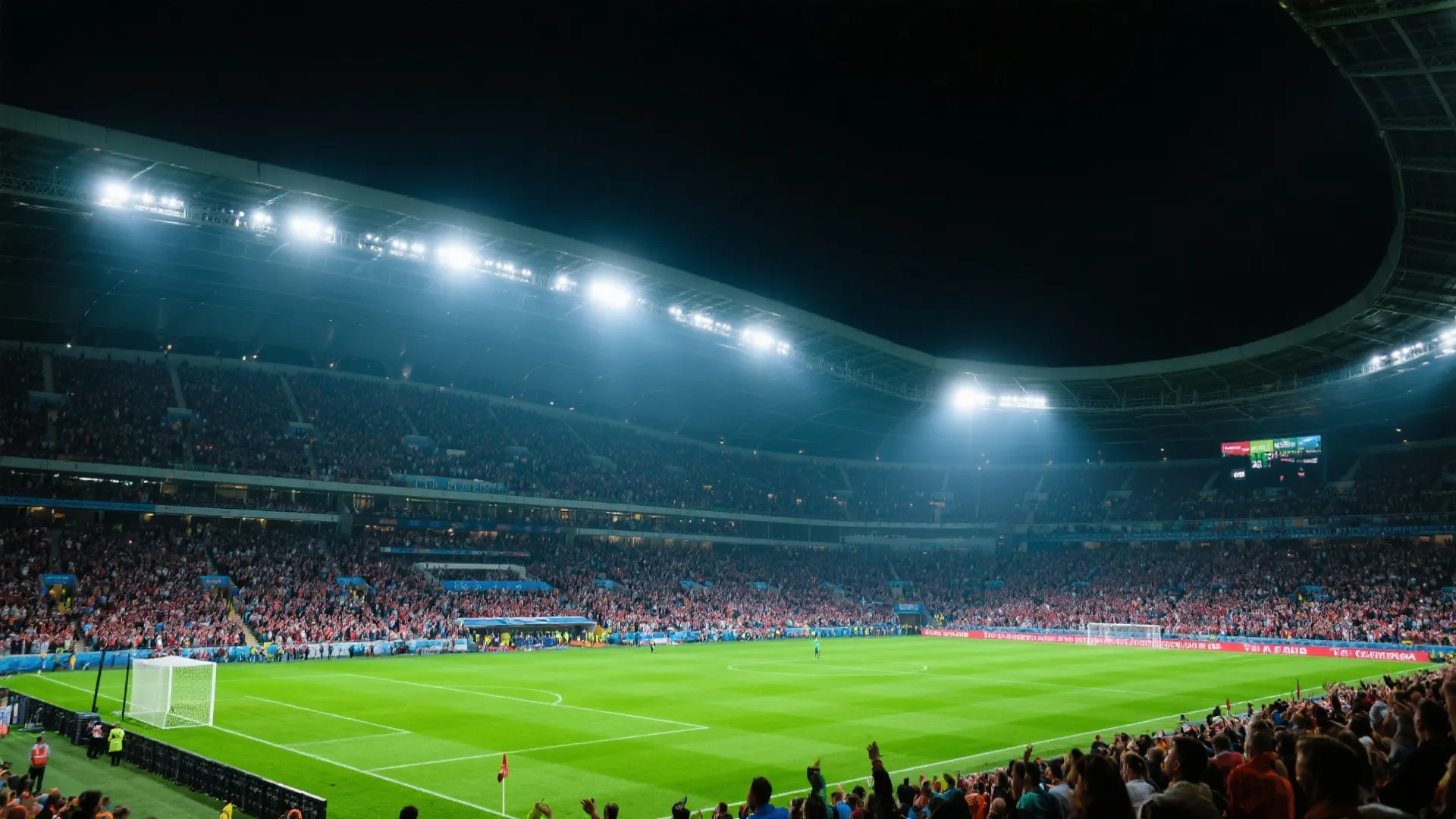 顶级体育赛事直播现场